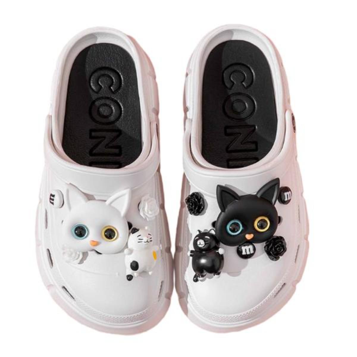 Platform Shoes Women's Outdoor Wear Summer Ins Tide Non-Slip All-Matching Height Increasing Muffin Toe Cap Beach Slippers Women's