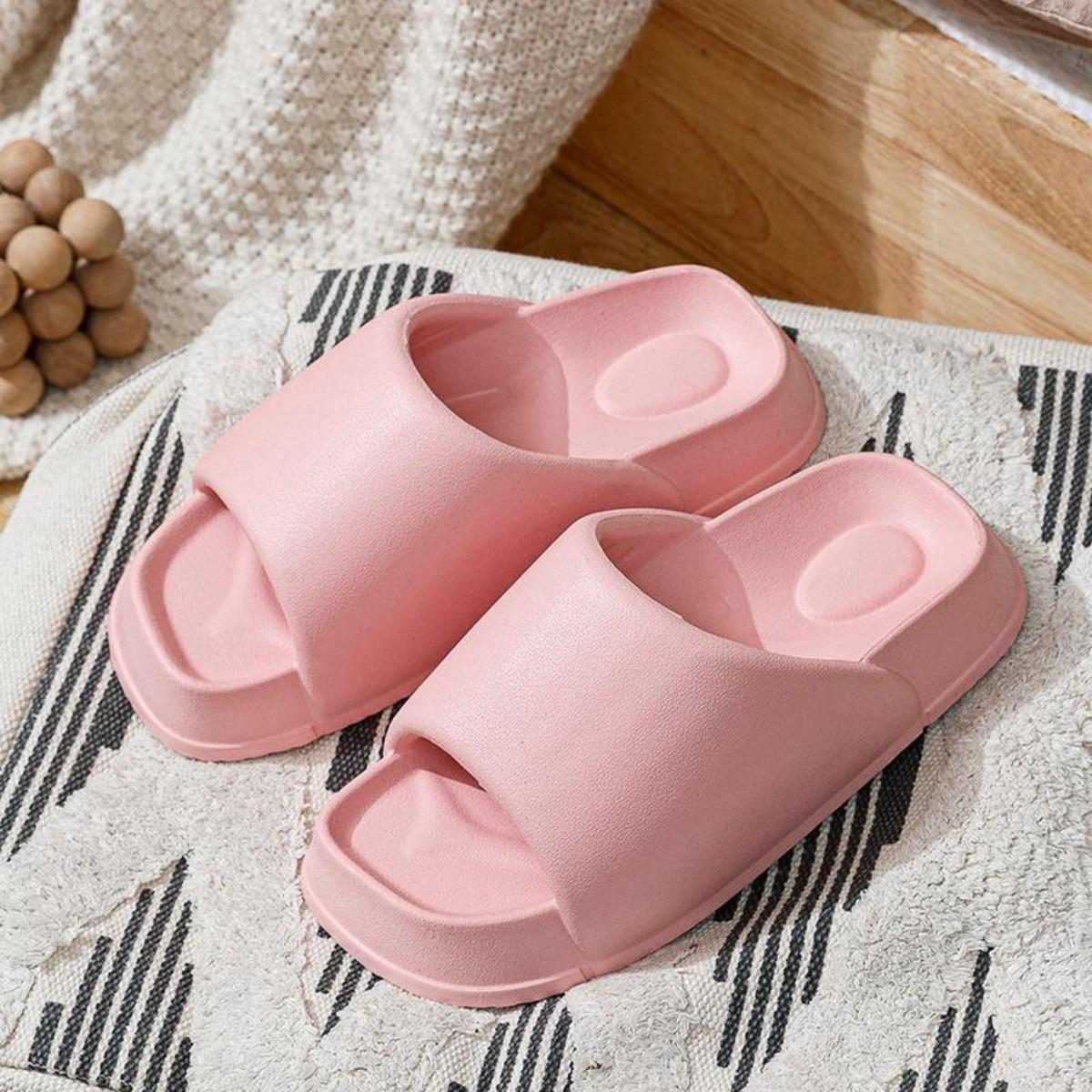 2023 New Slippers Women's Summer Outdoor Non-Slip Bathroom Bath Eva Thick Bottom Indoor Home Men's Sandals Summer