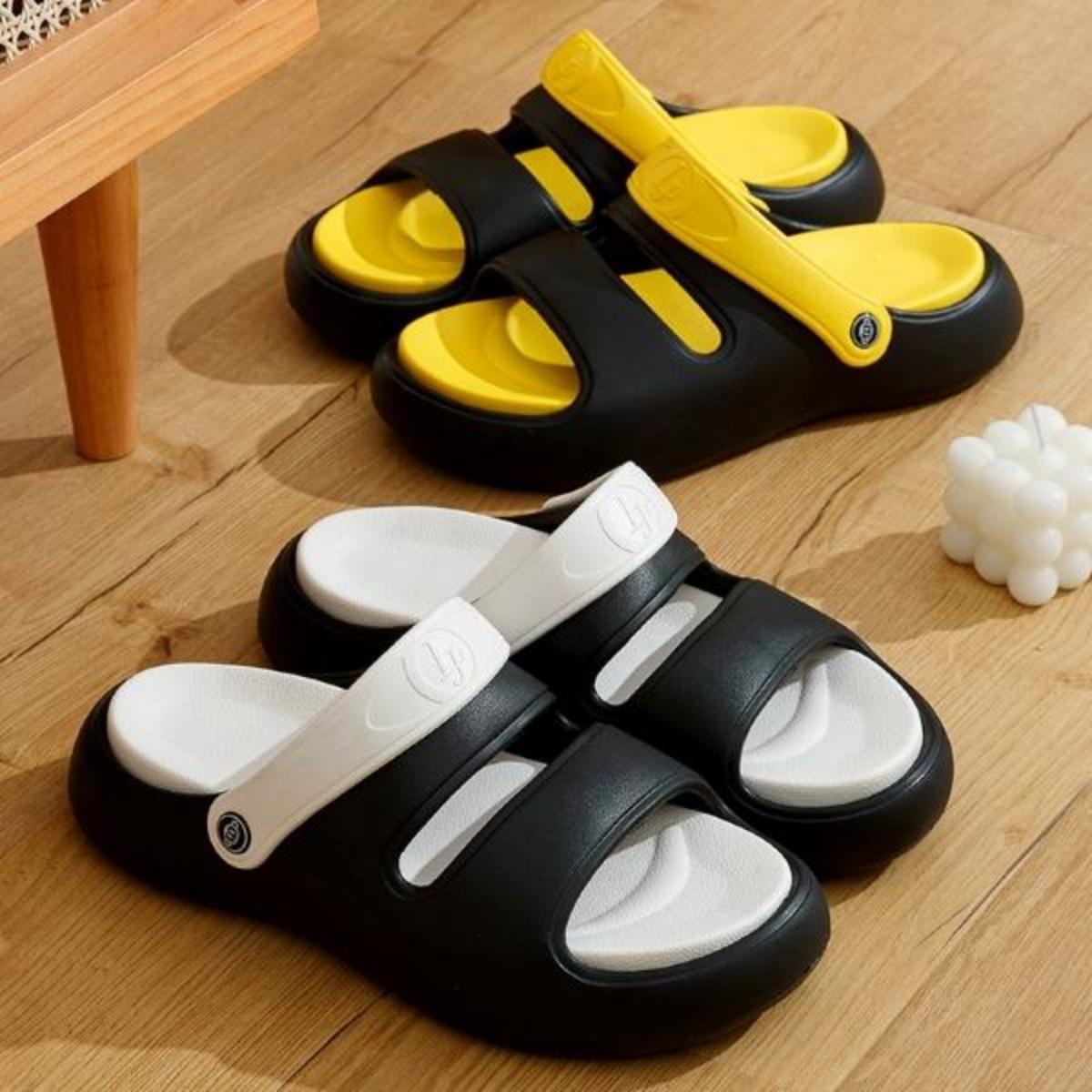 Sandals Men's Summer Outdoor Non-Slip Indoor Home Platform Dual-Purpose Slippers Leisure Sandals Beach Sandals Men