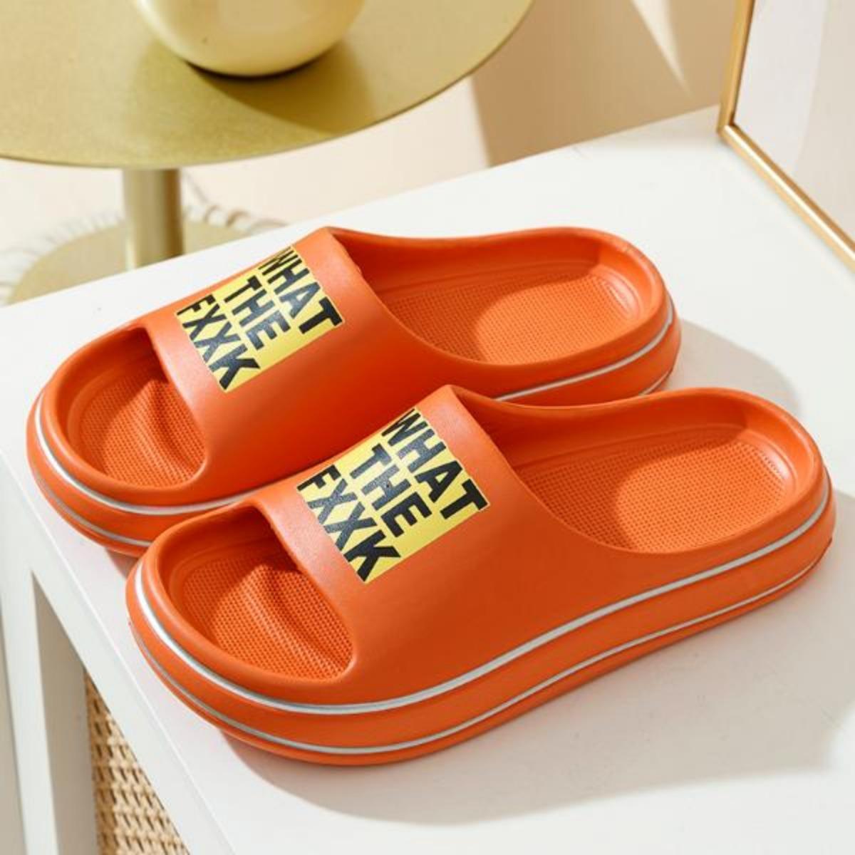 Men's Slippers Men's Drooping Feeling Home Ins Trendy Indoor Bathroom Bath Non-Slip Summer Outdoor Sports Sandals