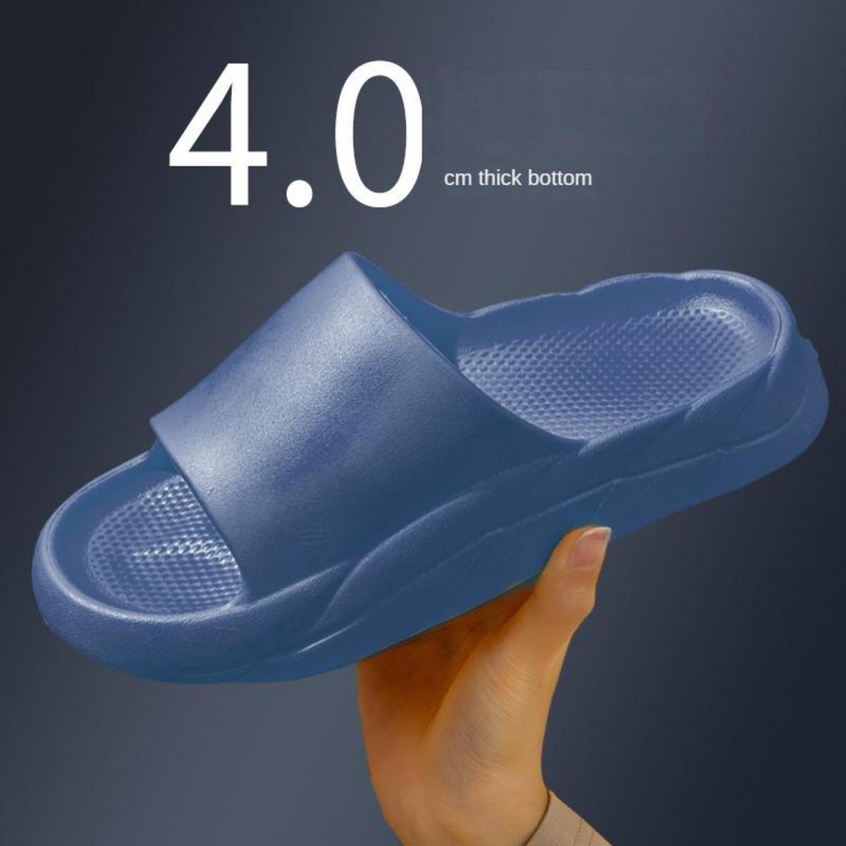 Thick Bottom Soft Bottom Eva Slippers Women's Summer Household Bath Non-Slip Home Indoor Slippers Men