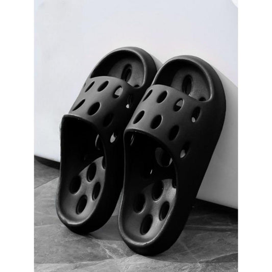 Bathroom Slippers Non-Slip Men's Summer Home Indoor Mute Hollow Shower Leaking Toilet Bathroom Slippers Ladies