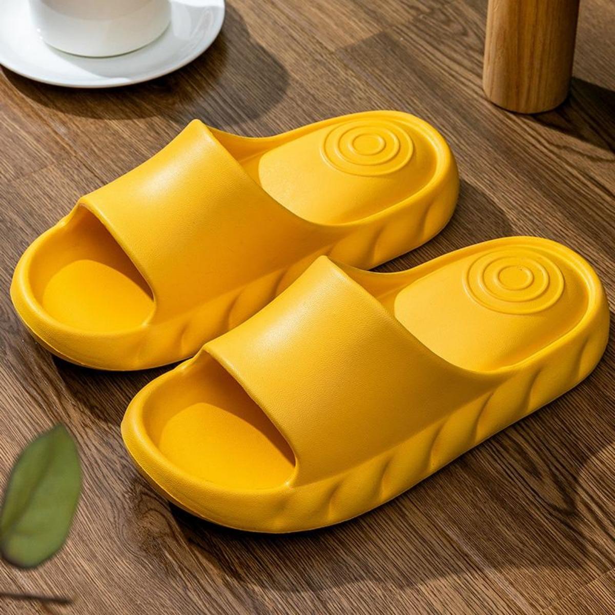 Non-slip Outdoor WearSlippers for Women Summer Bathroom Bath Couple Thick Bottom Home Indoor Men's Sandals