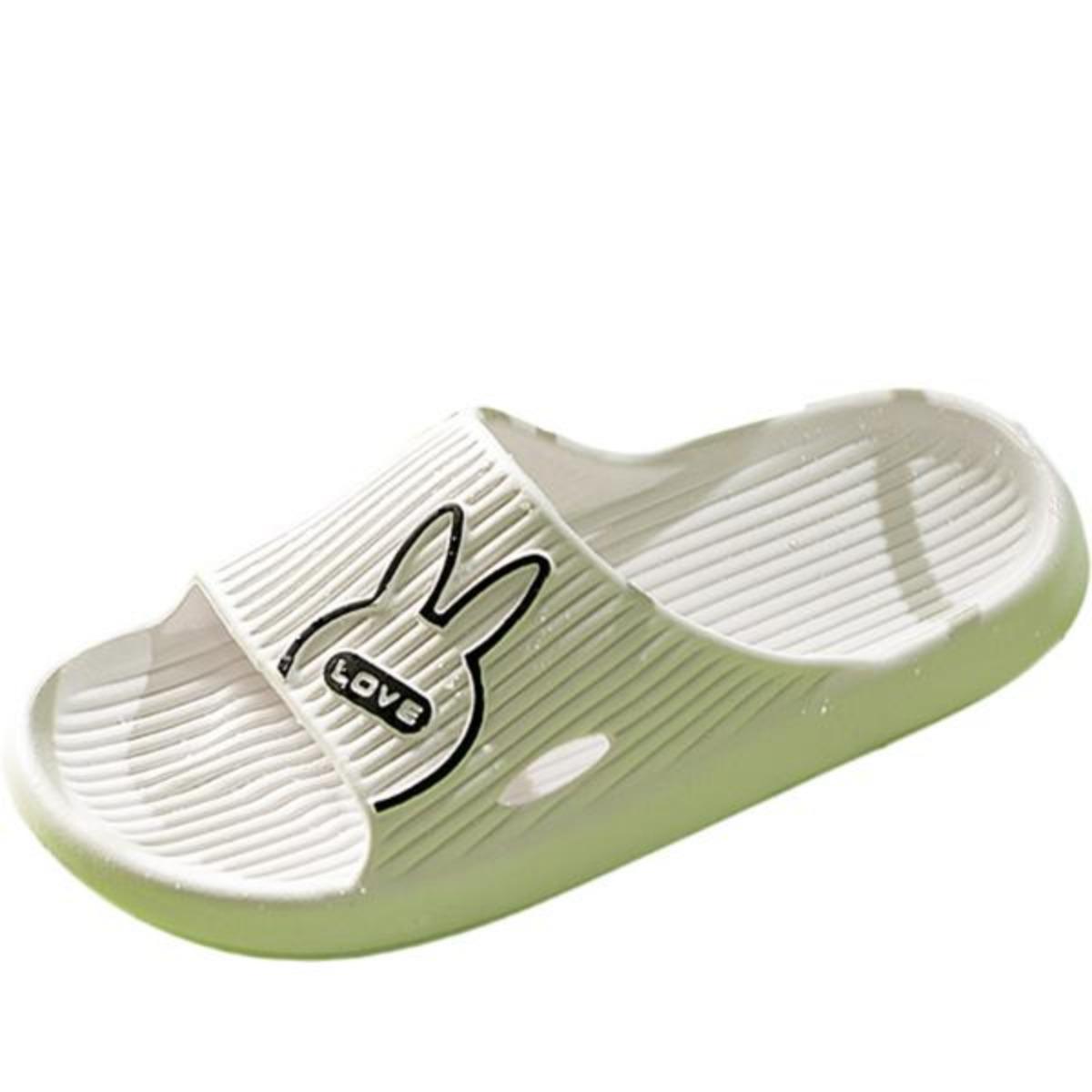 Buy One Get One Free Outdoor Slippers for Women Summer Indoor Household Bathroom Non-Slip Platform Eva Couple Slippers for Men