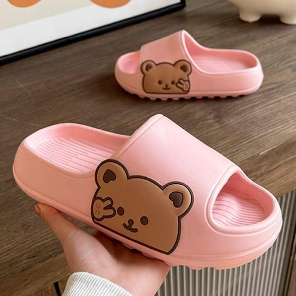 Slippers Women's Summer Indoor Home Bath Couple Men Wear Stepping on Feeling Non-slip Sandals Men's Summer Soft-soled Fashion Slippers in summer