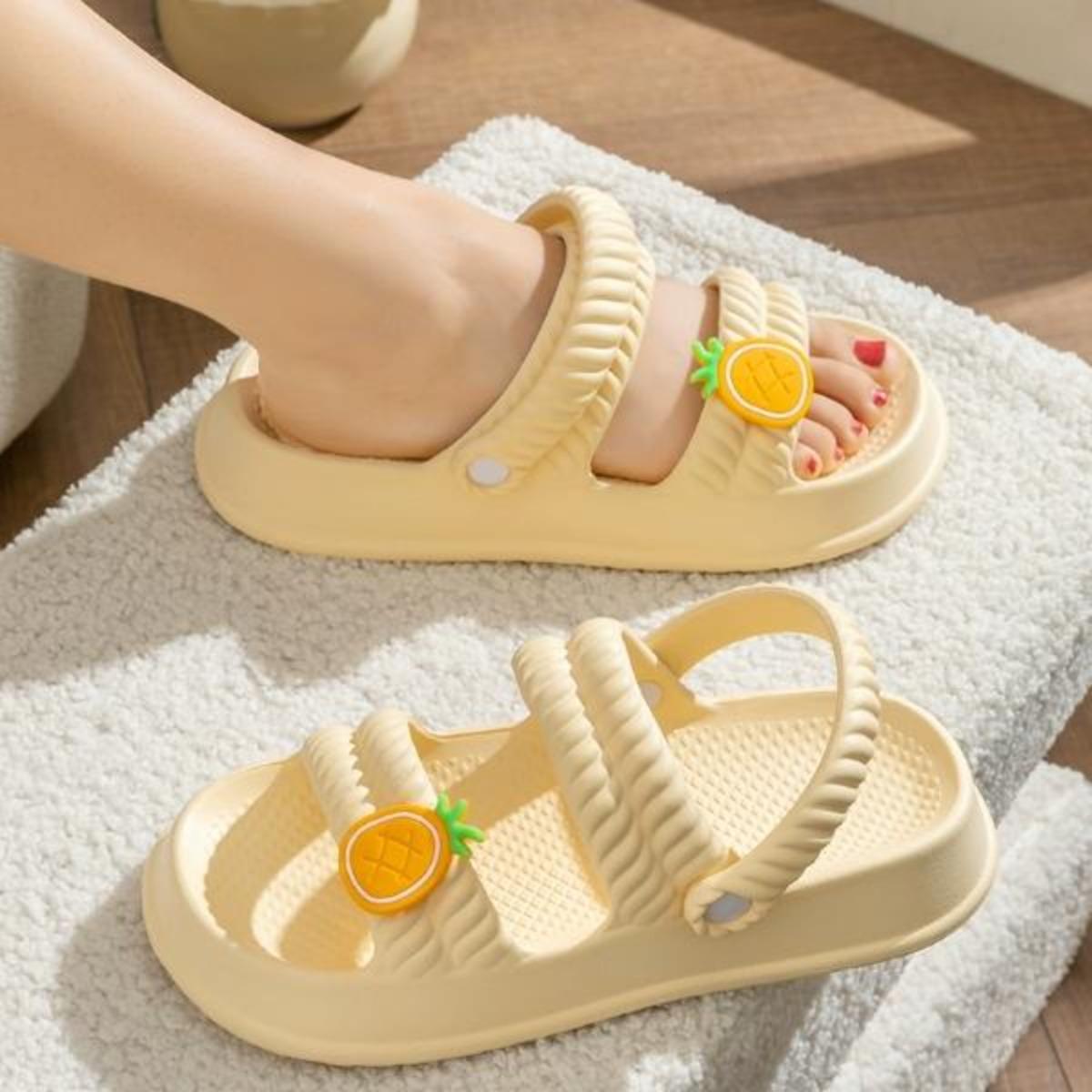 Women's Thick-Soled Two-Way Sandals for Summer Shoes for Outdoor Beach Sandals for Summer