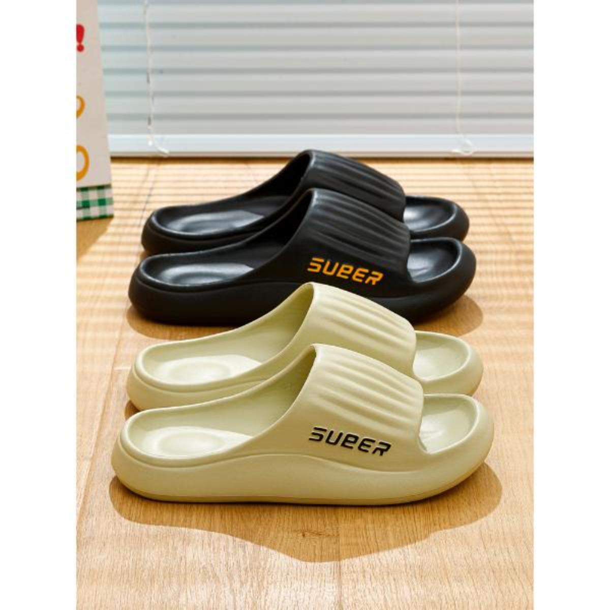 Women's Summer Outdoor Slippers Indoor Home Bathroom Bath Home Non-Slip Couple Eva Slippers Men's Summer