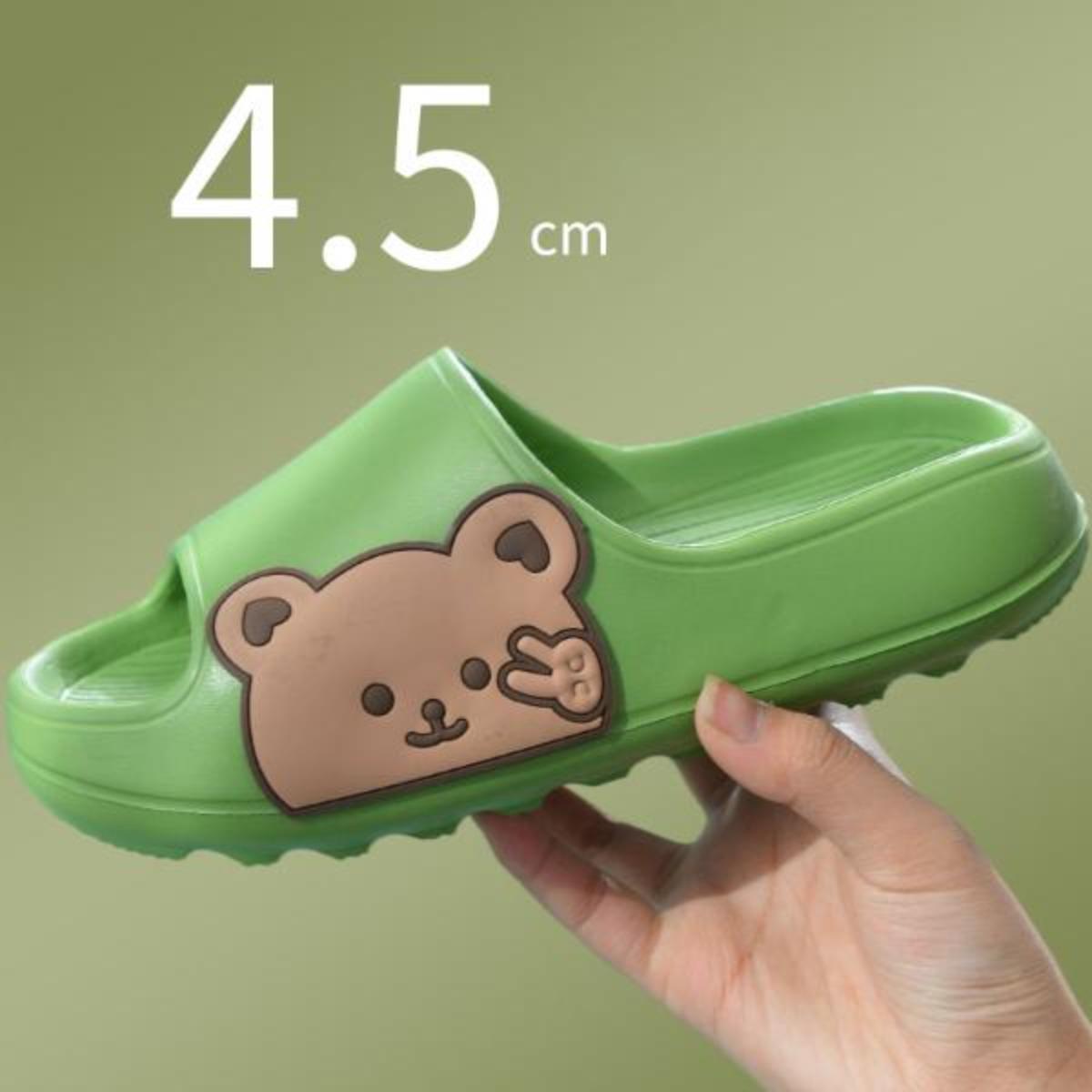 Women's Summer Bath Cute Thick-Soled Home Couple Home Indoor Non-Slip Slip Slip-on Slippers Men's Outdoor Wear Slippers