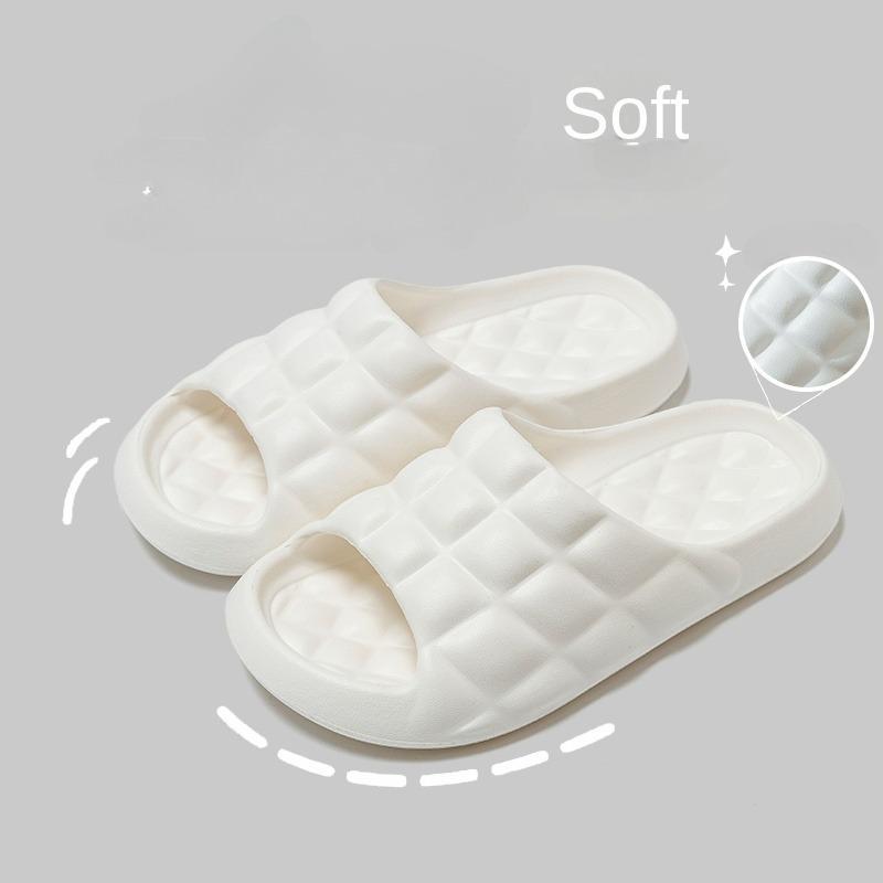 Bathroom Slippers for Women Summer Home Bath Leaking Quick-Drying Hollow Non-Slip Couple Indoor Home Slippers for Men