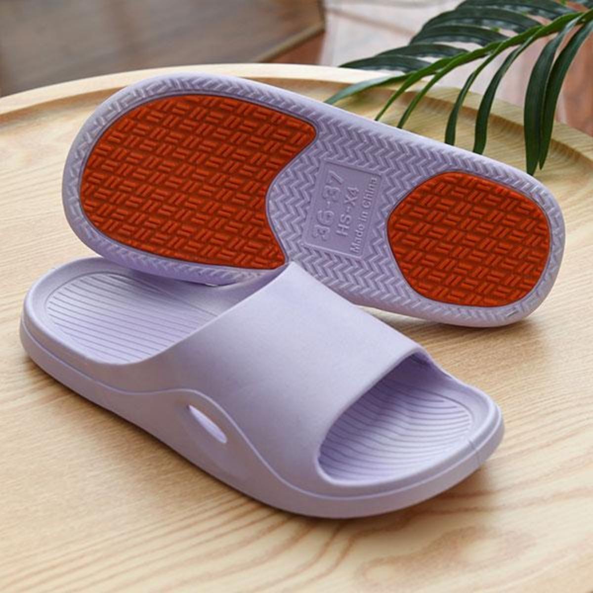 Elderly Non-Slip Slippers Female Summer Elderly Interior Home Bath Home Slippers for Pregnant Woman Male Summer