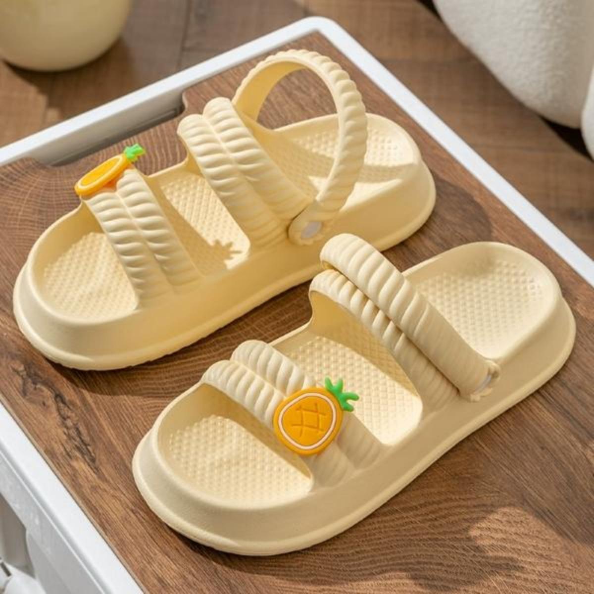 Women's Thick-Soled Two-Way Sandals for Summer Shoes for Outdoor Beach Sandals for Summer