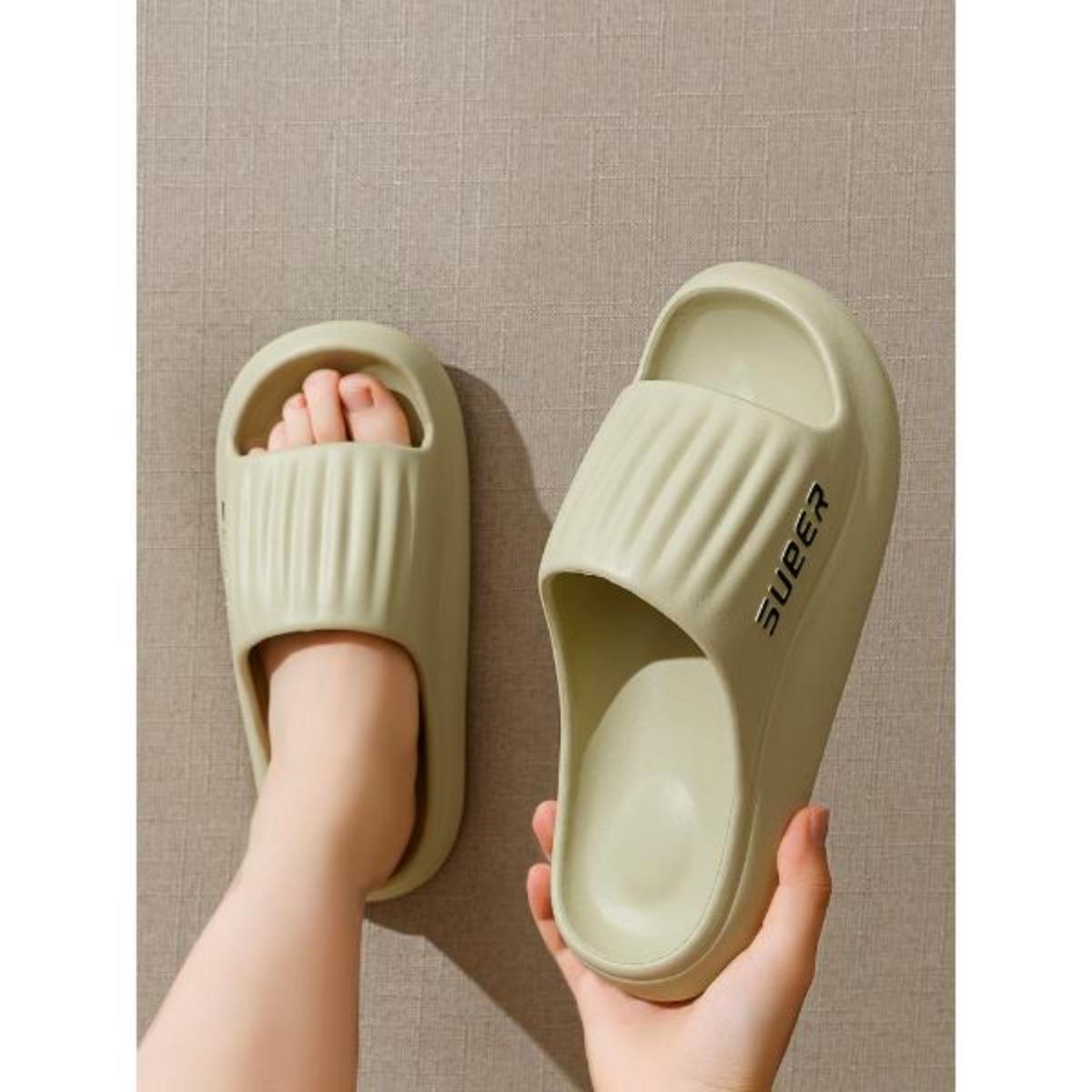 Women's Summer Outdoor Slippers Indoor Home Bathroom Bath Home Non-Slip Couple Eva Slippers Men's Summer