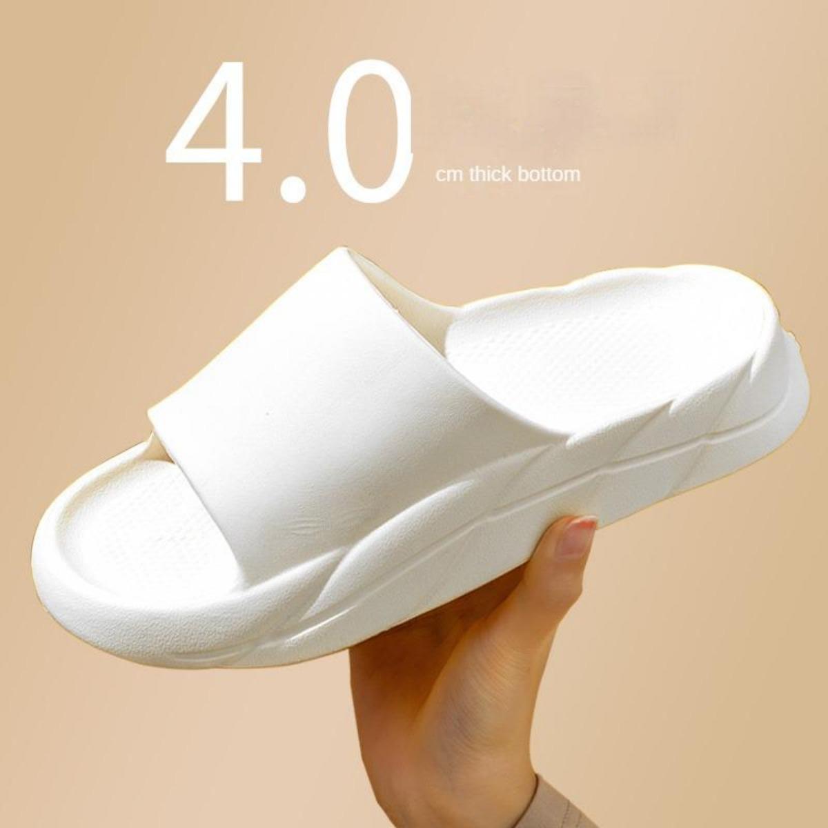 Thick Bottom Soft Bottom Eva Slippers Women's Summer Household Bath Non-Slip Home Indoor Slippers Men