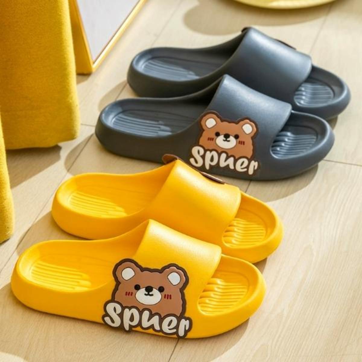 Slippers Women's Summer Indoor Home Bath Couple Men Wear Stepping on Feeling Non-slip Sandals Men's Summer Soft-soled Fashion Slippers in summer