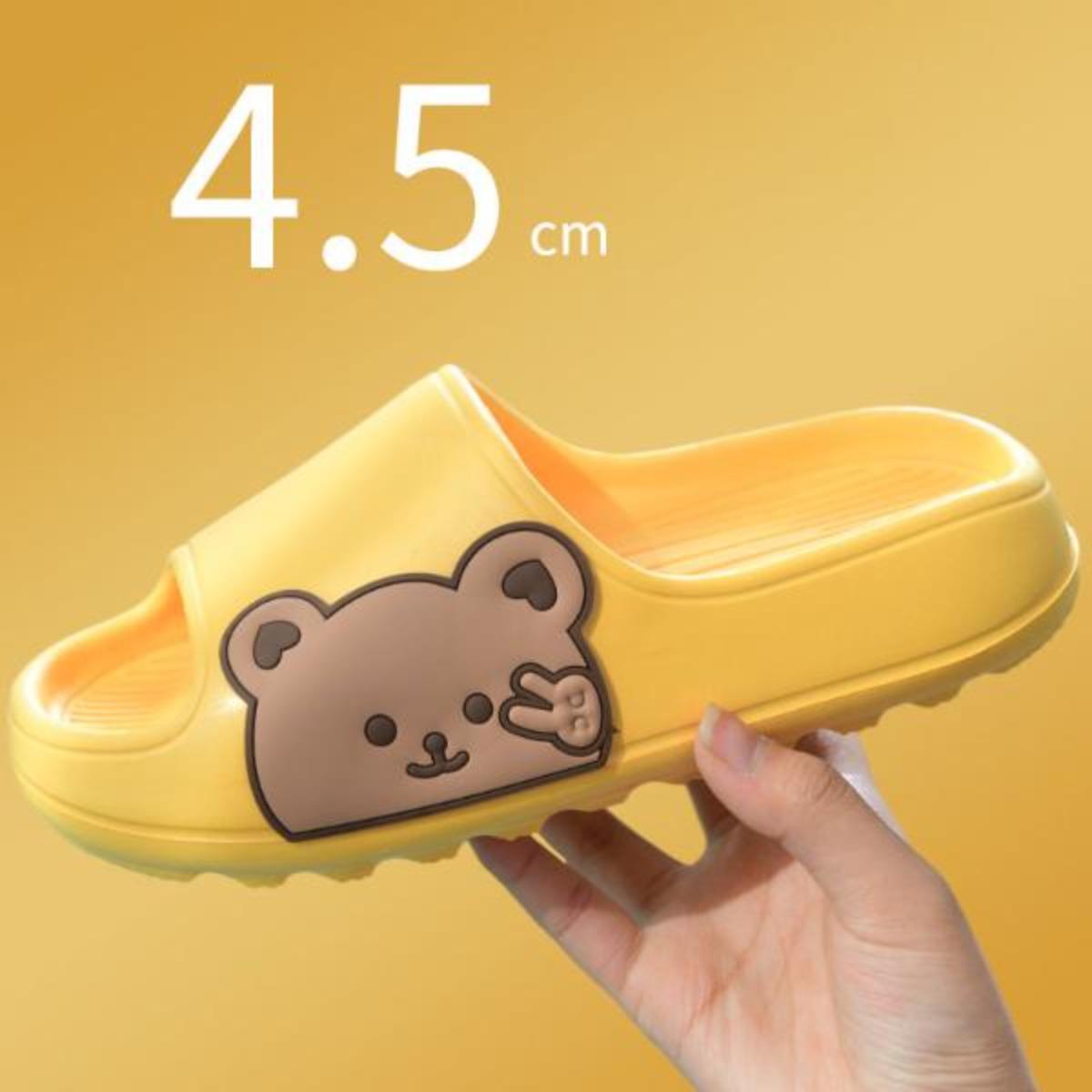 Women's Summer Bath Cute Thick-Soled Home Couple Home Indoor Non-Slip Slip Slip-on Slippers Men's Outdoor Wear Slippers