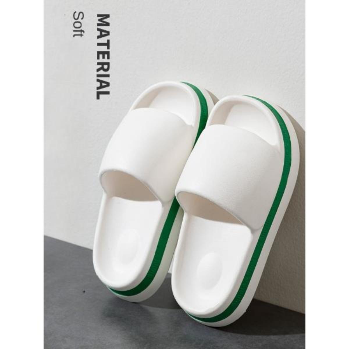 Women's Slip-on Slippers Summer Outdoor Non-Slip Bathroom Bath Eva Thick Bottom Indoor Home Women's Sandals Home