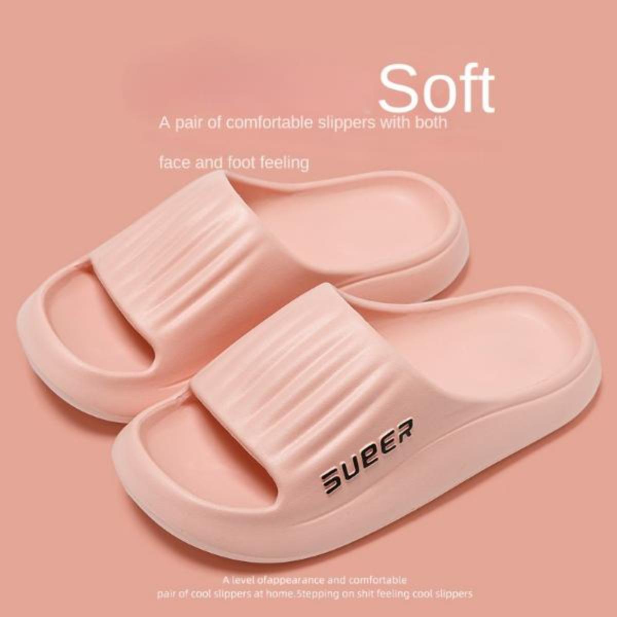 Women's Summer Outdoor Slippers Indoor Home Bathroom Bath Home Non-Slip Couple Eva Slippers Men's Summer